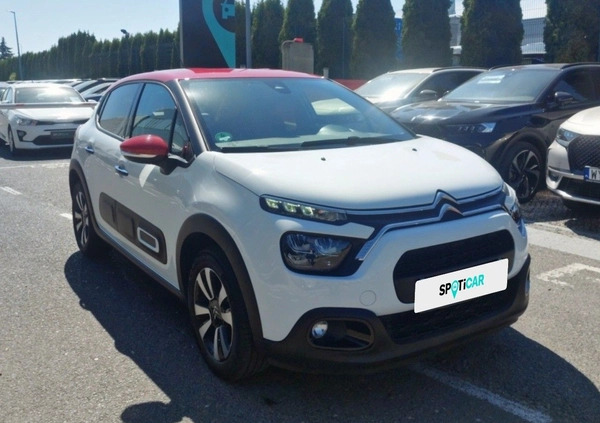 Citroen C3 cena 55900 przebieg: 19400, rok produkcji 2022 z Koprzywnica małe 172